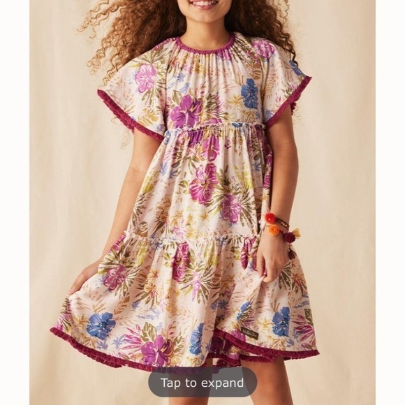 Matilda Jane Floral Tiered Dress Mom & Mini Set - Picture 3 of 13